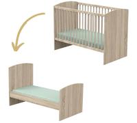 Lit bébé évolutif Little big bed Acces bois (70 x 140 cm)