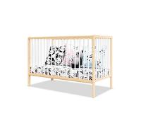 MINEA - Lit bébé évolutif MATHIS 60x120 cm (matelas non inclus) Bois G