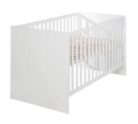 Lit Bébé Évolutif ROBA Lilo - Blanc - Hauteur Réglable - 70x140cm