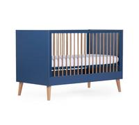 Lit Bébé Évolutif Sommier À Lattes À Hauteur Réglable 70x140cm Noir 90X140