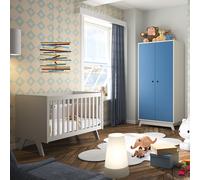 Lit bébé Madavin coloris au choix (60 x 120 cm)