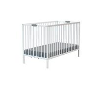 Lit bébé pliant - 60 x 120 cm - WEBABY - FLEX - Blanc