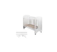 Interbaby Lit Bébé pour Matelas 60x120-Lovely-Blanc - Kit Cododo