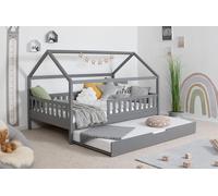 Lit bébé transformable en lit de maison, modèle Kay, avec accessoires inclus