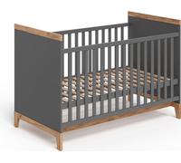 Lit bébé Vitalispa Malia Gris/Artisan 70x140 cm, Model 58332