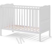 Lit bébé Vitalispa Tobi Blanc 60x120 cm, Model 36197
