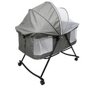 Lit berceau cododo Pliable-XJING-Berceau de bébé-Gain de place -Moustiquaire Roues universelles -Dormir confortablement106*92*55cm