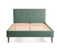 BestMobilier Lit Monet 160x200 Vert sauge