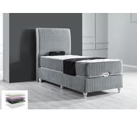 Lit Boxspring de luxe Hôtel Lits Singel avec matelas 90x200 Meubles