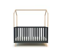 - Lit cabane bébé évolutif en bois KASA 70 x 140 cm