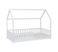 Lit Cabane Design Bosco 90x90cm Blanc