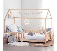 Lit Cabane Enfant - Bosco Bois Clair 90X190