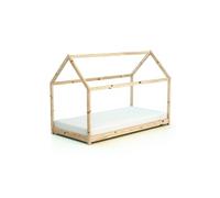 - Lit cabane enfant en bois