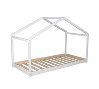 Lit cabane KOALA 90x190 + 1 sommier / Blanc