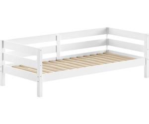Lit cabane Maggie - 90 x 200 - pin massif - blanc