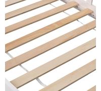 Lit cabane pour enfant 190x90cm blanc avec tiroirs MARCEAU