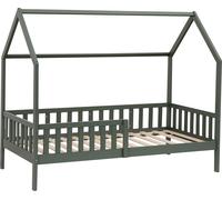 Lit cabane pour enfant 190x90cm vert MARCEAU