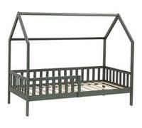 Lit cabane pour enfant 190x90cm vert MARCEAU Vert G