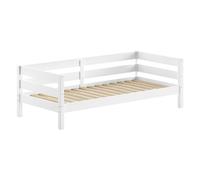 Lit cabane Maggie - 90 x 200 - pin massif - blanc