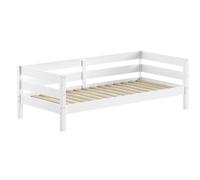 Lit cabane Maggie - 90 x 200 - pin massif - blanc