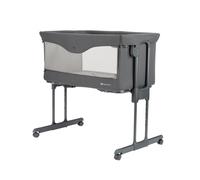 Bebeconfort Amara, Lit d'appoint bébé, 0- 6 mois, 0-9 kg, Co-Sleeper, 2-en-1 Lit d'appoint & Poussette, Tinted Graphite