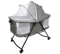 Lit Cododo, Berceau Bébé, Lit Bébé portabilité pliable multifonctionnel avec cardan - ERROLVES - Gris - 106*92*55 CM