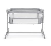 Kinderkraft Lit cododo NESTEE UP 2 2 en 1 avec matelas réglable en hauteur Gris clair