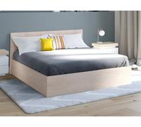 Lit coffre 160 x 200 cm - Coloris : Naturel - ELPHEGE