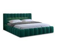 BestMobilier Cleo lit coffre 140x200 - Vert