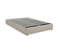 Lit coffre Nola 140 x 200 cm beige