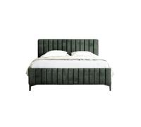 Lit coffre tissu velours 180x200cm Vert