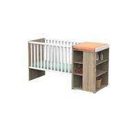 Sauthon - Lit combiné évolutif Nova 60 x 120 cm blanc lin