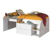Lit combiné enfant contemporain PARISOT KIM loft et l 90 L 190 ou 200 cm Multicolo G