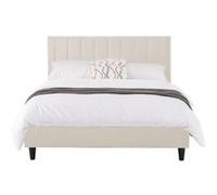 Cambridge lit 140x190 cm en velours beige