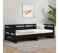 Lit Coulissant Bois de Pin Solide 2x(90x190) cm Canapé-lit de Salon vidaXL
