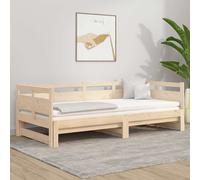 Lit Coulissant Bois de Pin Solide 2x(90x190) cm Canapé-lit de Salon vidaXL