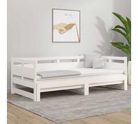 Lit Coulissant Bois de Pin Solide 2x(90x190) cm Canapé-lit de Salon vidaXL