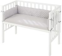Berceau Cododo Roba Style 2 En 1 + Matelas - Tour De Lit Et Barrière - Blanc Blanc