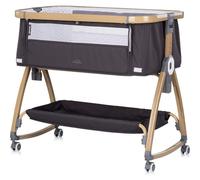 Lit d'appoint Chipolino Charisma Matelas réglable en hauteur Roulettes Compartiment de rangement Sangle