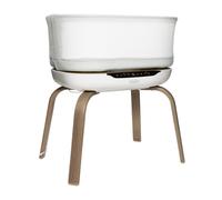 Graco Lit d'appoint Eluma Nest – berceau côté lit, détection des pleurs, Charcoal