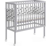 Lit d'appoint Vitalispa Sophie Gris 94x42.5cm 2 rails latéraux, Model 33007