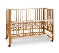 TiSsi Lit d'appoint XXL HAJO hêtre Naturel 120x60 cm