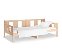 Lit de jour sans matelas bois de pin massif 80x200 cm
