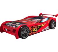 Vipack Lit de voiture Le Mans Funbeds pour enfant Rouge