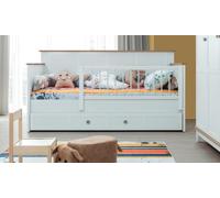 Lit d'enfant Berceau Lit crèche Blanc Bois Lit Moderne