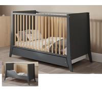 Lit d'enfant Cosmo 60x120cm avec tiroir et kit de transformation