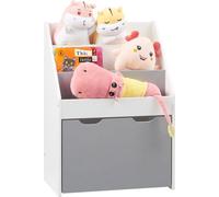 Lit d'enfant en bois tendre - 50,5 x 28 x 69,5 cm - Blanc