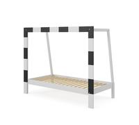 Lit d'enfant Vitalispa Football goal Blanc 80x160 cm sans matelas, Model 50194