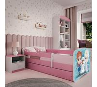 Lit d'enfant Lit d'adolescent Eisberg 70x140, 80x160, 80x180 cm - Set complet avec tiroir & protection antichute