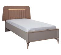 Lit d'enfant Meubles pour enfants Lit complet Beige Bois Set 5pcs Moderne